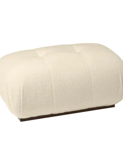 Taburete Tapizado En Borreguillo Stanley