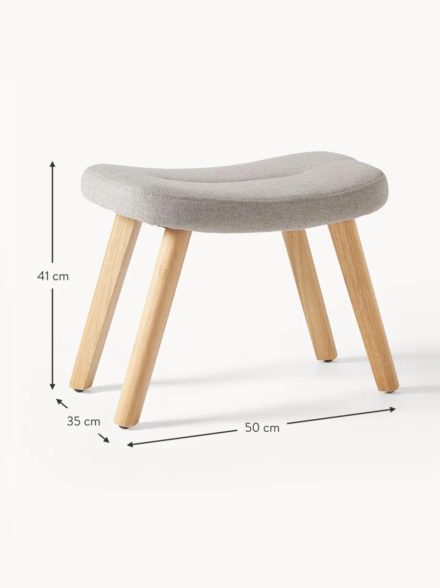 Taburete Tapizado Wing