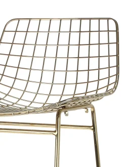 Taburetes Alto De Metal Wire, 2 Uds.