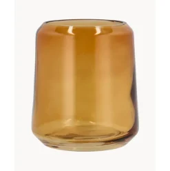 Vaso Cepillo De Dientes De Vidrio Vintage