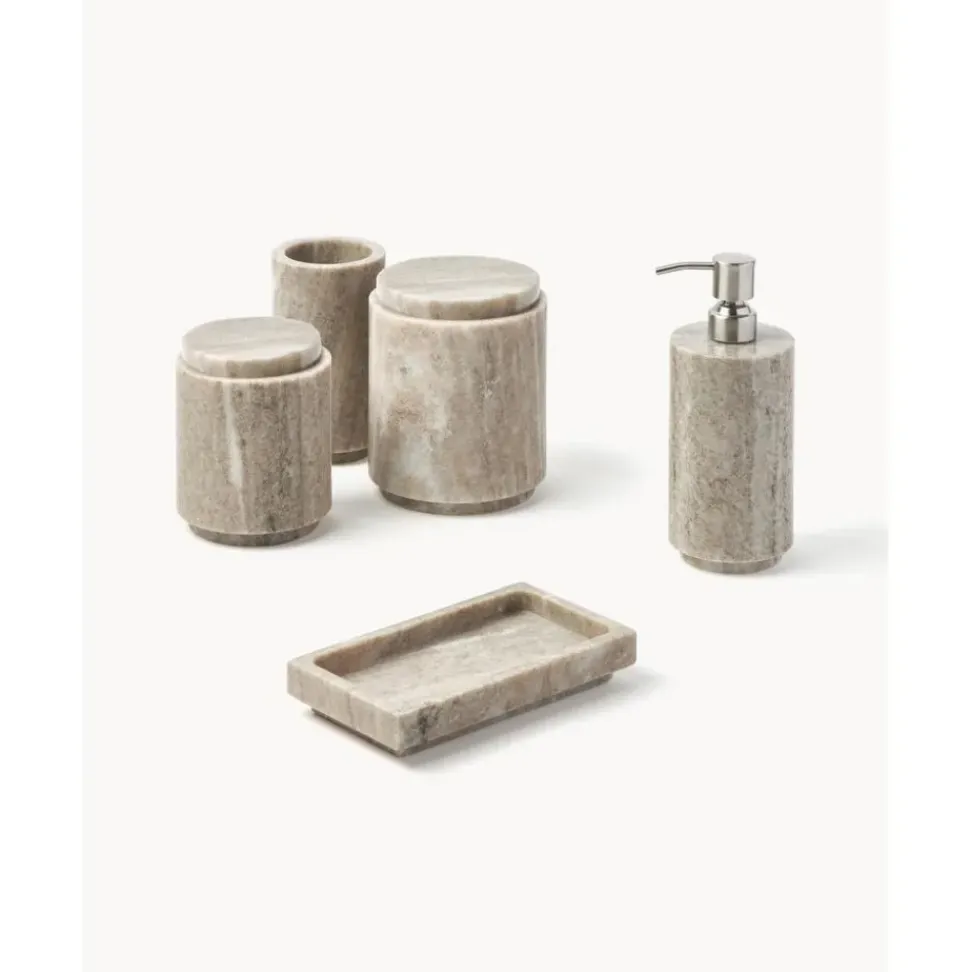 Vaso Cepillo De Dientes De Marmol Simba