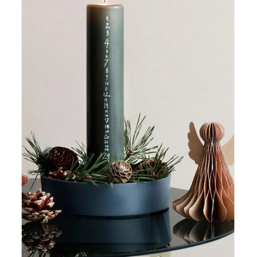 Vela Calendario De Adviento Artesanal Rustic