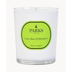 Vela Perfumada Aromatherapy (Lima, Albahaca Y Mandarina)