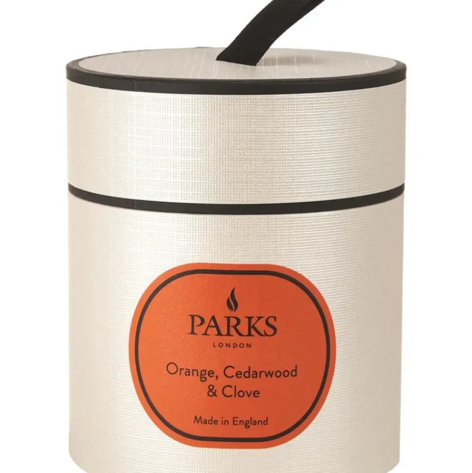 Vela Perfumada Aromatherapy (Naranja, Cedro, Clavo)