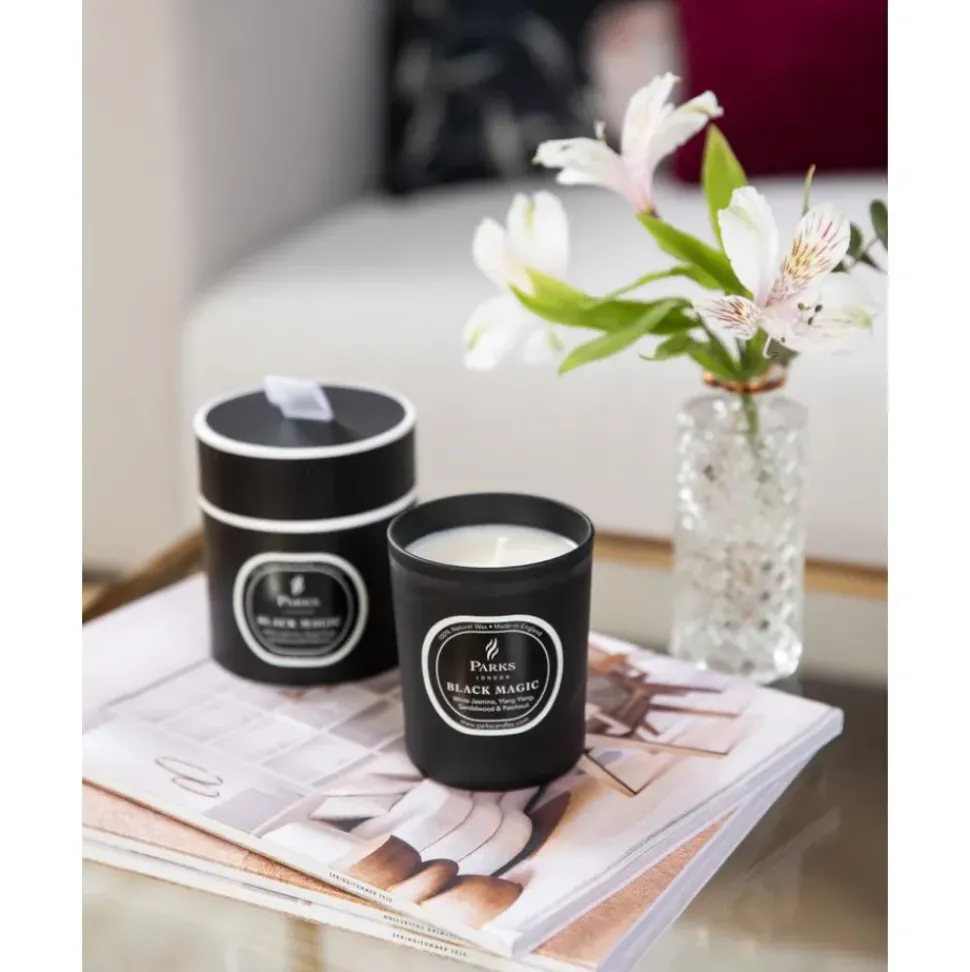 Vela Perfumada Black Magic (Jazmin Blanco, Ylang Ylang Y Sandalo)