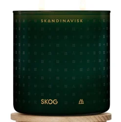 Vela Perfumada Dos Mechas Skog (Pino, Pinas, Savia De Abedul)