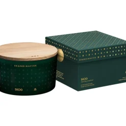 Vela Perfumada Tres Mechas Skog (Pino, Pinas, Savia De Abedul)