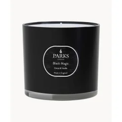 Vela Perfumada Tres Mechas Black Magic (Citricos Y Vainilla)