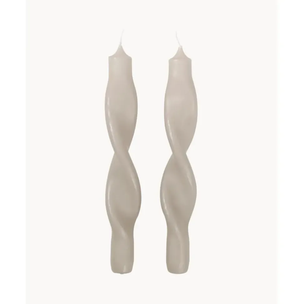 Velas Conicas Twist, 2Uds.