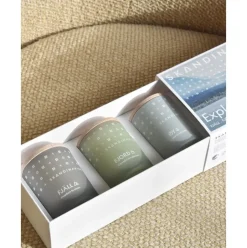 Velas Perfumadas Explore, 3 Uds.