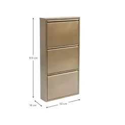 Zapatero De Pared Caruso, Puertas Abatibles