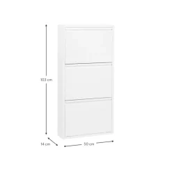 Zapatero De Pared Caruso, Puertas Abatibles